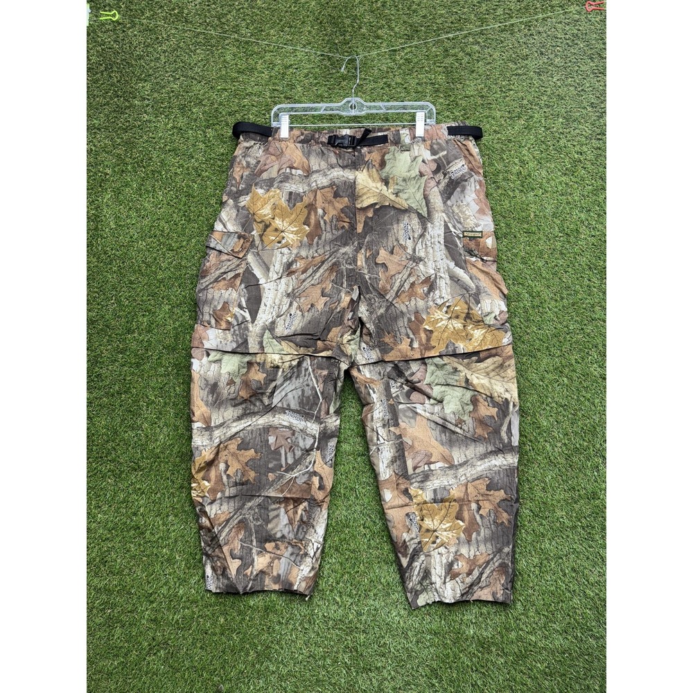 Remington Pants Mens XL Realtree Timber Camo Nylon Hunting Outdoor Cargo Shell